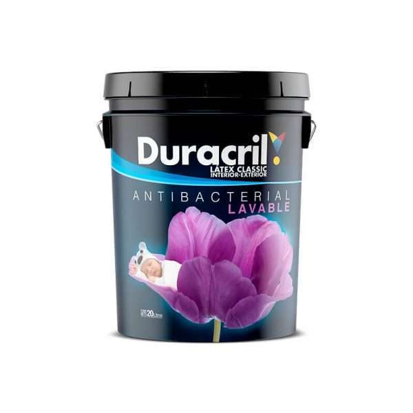 LATEX INT/EXT. ANTIBACTERIAL CLASICC LAVABLE 20ltrs