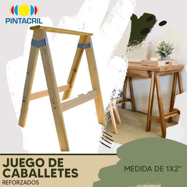 JUEGO DE CABALLETES