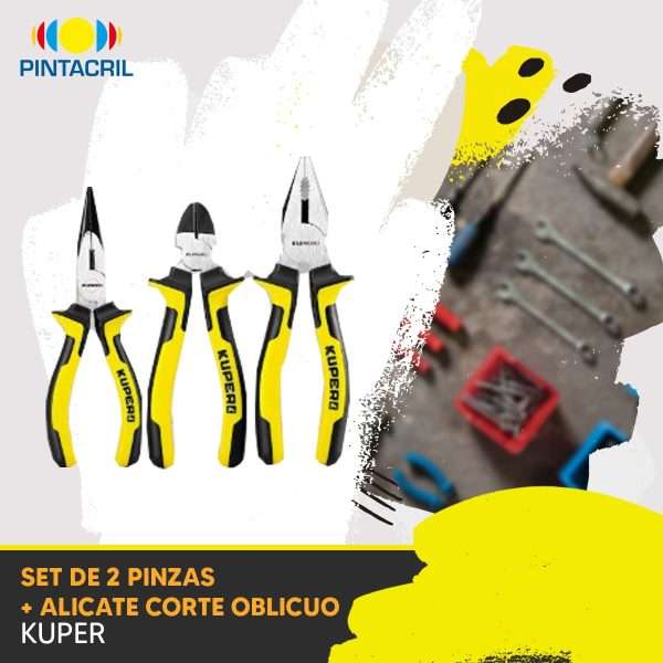 SET DE PINZAS KUPER